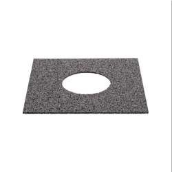 U-PAD Podkładka ochronna pod wspornik 200x200x3 mm z otworem fi 80 mm